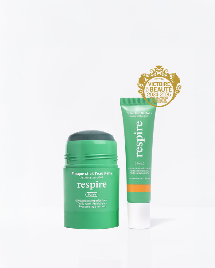Duo Stop Boutons & Sébum