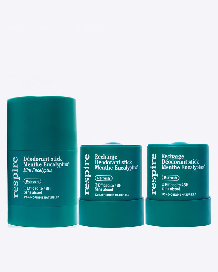 Kit Découverte Déodorant stick Menthe Eucalyptus