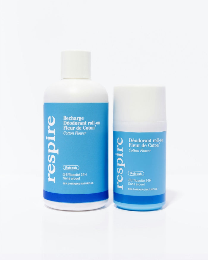 Kit Découverte Déodorant roll-on Fleur de coton